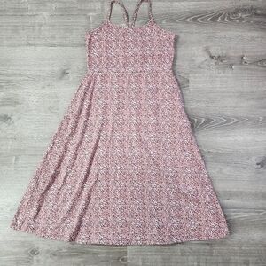 Pact Midi Fit and Flare Organic Cotton Dress XL